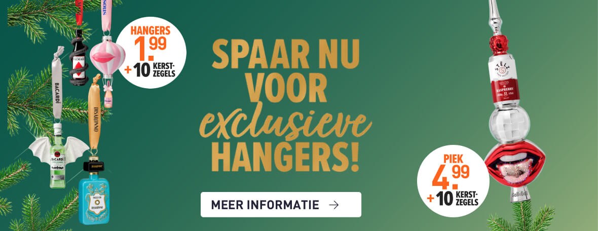 Spaar voor exclusieve kersthangers